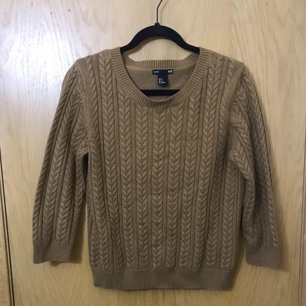 H&M Golden Brown Sweater Size M